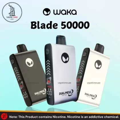 WAKA Blade 50K Puffs 50MG and 20MG